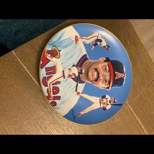 Reggie Jackson Mr. October Collector Plate  Christopher Paluso California Angels